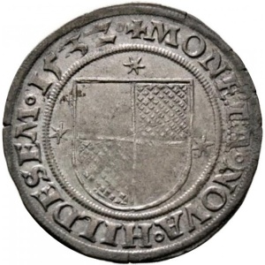 Аверс монеты Город Хильдесхайм, 1 мариенгрош, 1531-1540