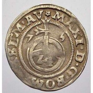 Реверс монеты Город Хильдесхайм, 1/24 талера, 1573-1574