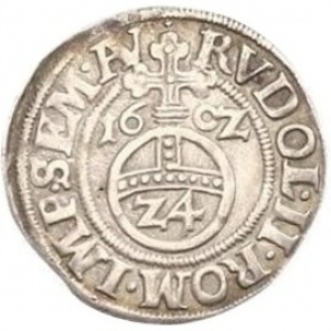 Реверс монеты Город Хильдесхайм, 1/24 талера, 1601-1605