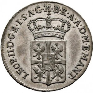 Аверс монеты Мантуя, ½ лиры, 1791