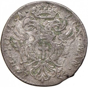 Реверс монеты Мантуя, 20 сольдо, 1750-1755