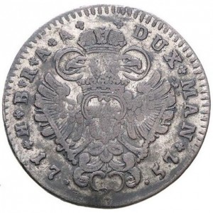 Реверс монеты Мантуя, 60 сольдо, 1757-1758