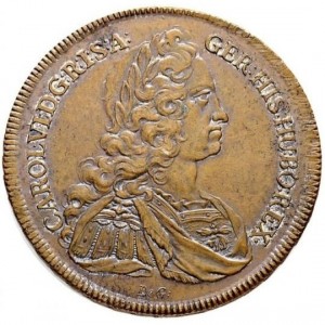 Аверс монеты Мантуя, 1 талер, 1733-1736