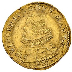 Аверс монеты Мантуя, 2 доппии, 1626-1627