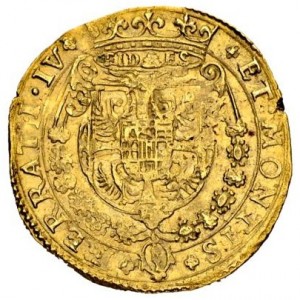 Реверс монеты Мантуя, 2 доппии, 1626-1627