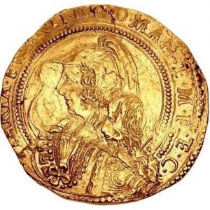 Аверс монеты Мантуя, 2 доппии, 1637