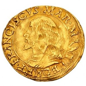 Аверс монеты Мантуя, 1 дукат, 1484