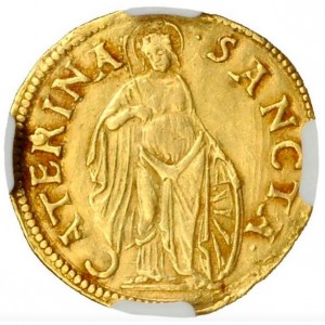 Реверс монеты Мантуя, 1 дукат, 1519