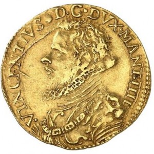 Аверс монеты Мантуя, 1 доппия, 1587