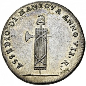 Аверс монеты Мантуя, 10 сольдо, 1799