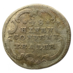 Реверс монеты Герцогство Вюртемберг, 1/48 талера, 1767-1792