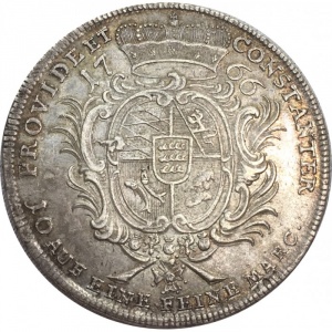 Реверс монеты Герцогство Вюртемберг, 1 талер, 1764-1766