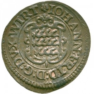Аверс монеты Герцогство Вюртемберг, 1/14 талера, 1621-1622