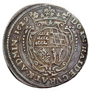 Реверс монеты Герцогство Вюртемберг, ½ талера, 1629