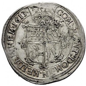 Реверс монеты Герцогство Вюртемберг, 1 талер, 1613-1616
