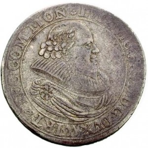 Аверс монеты Герцогство Вюртемберг, 1 талер, 1628, Людвиг Фридрих