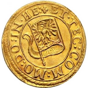 Реверс монеты Герцогство Вюртемберг, ½ дуката, 1658