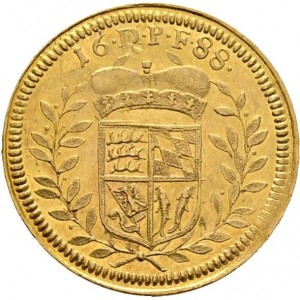 Реверс монеты Герцогство Вюртемберг, 1 дукат, 1681-1688