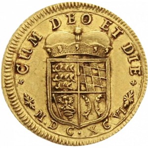 Реверс монеты Герцогство Вюртемберг, 1 дукат, 1694-1696