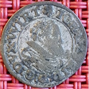 Аверс монеты Герцогство Вюртемберг, 1 крейцер, 1624-1625