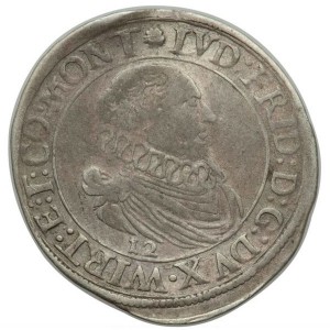 Аверс монеты Герцогство Вюртемберг, 12 крейцеров, 1622