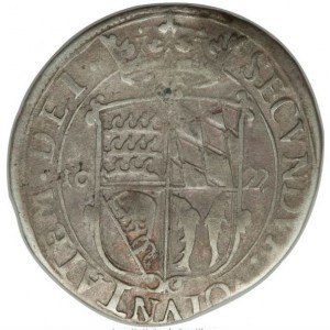 Реверс монеты Герцогство Вюртемберг, 12 крейцеров, 1622