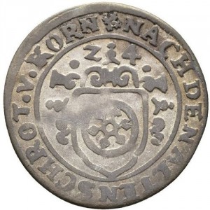 Реверс монеты Город Эрфурт, 1/24 талера, 1622-1623