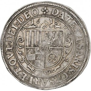 Реверс монеты Город Эрфурт, 1 талер, 1617-1618