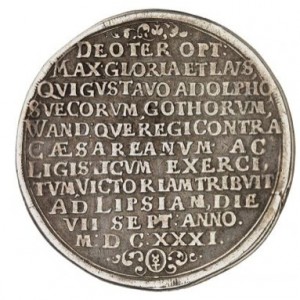 Реверс монеты Город Эрфурт, 1 талер, 1631