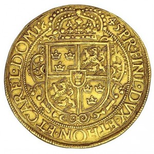Реверс монеты Город Эрфурт, 10 дукатов, 1645-1648