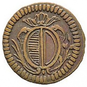 Аверс монеты Город Люцерн, 1 ангстер, 1775-1790