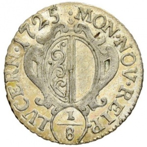 Аверс монеты Город Люцерн, 5 шиллингов, 1725
