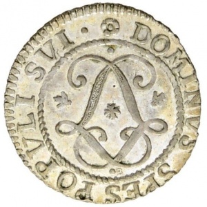 Реверс монеты Город Люцерн, 5 шиллингов, 1725