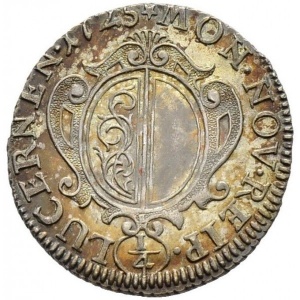 Аверс монеты Город Люцерн, 10 шиллингов, 1725