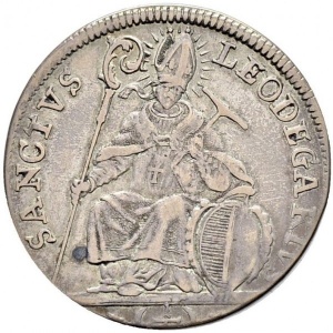 Реверс монеты Город Люцерн, ¼ талера, 1715