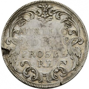 Реверс монеты Город Люцерн, 1 гульден, 1713