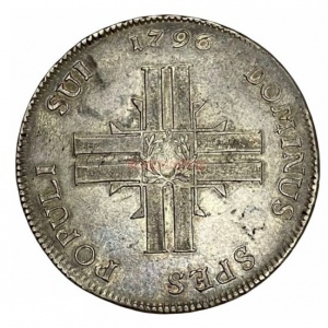 Реверс монеты Город Люцерн, 40 батценов, 1796