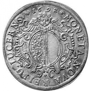 Аверс монеты Город Люцерн, 2 талера, 1698