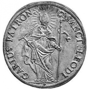 Реверс монеты Город Люцерн, 2 талера, 1698