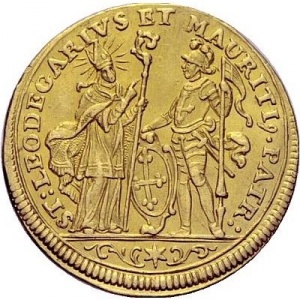 Аверс монеты Город Люцерн, 1 дукат, 1695