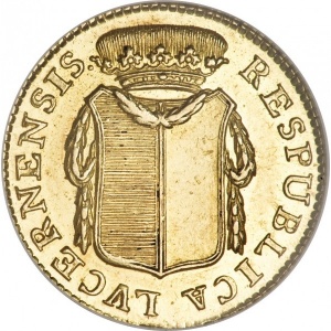 Аверс монеты Город Люцерн, 12 мюнцгульденов, 1794-1796