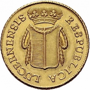 Аверс монеты Город Люцерн, 24 мюнцгульдена, 1794-1796