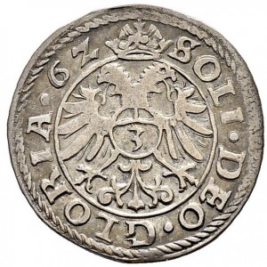 Реверс монеты Город Люцерн, 3 крейцера, 1562-1569