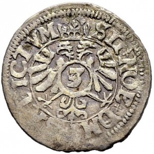 Реверс монеты Город Люцерн, 3 крейцера, 1598