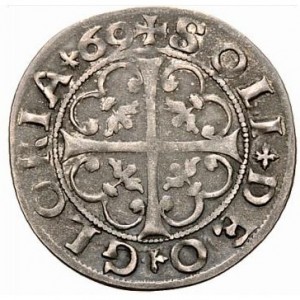 Реверс монеты Город Люцерн, 1 батцен, 1569