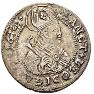 Реверс монеты Город Люцерн, 1 дикен, 1612-1616