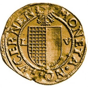 Аверс монеты Город Люцерн, 4 гольдгульдена, 1550