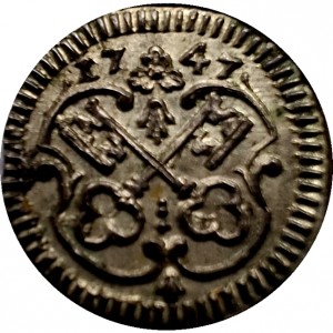 Аверс монеты Регенсбург, 1 пфенниг, 1747-1766