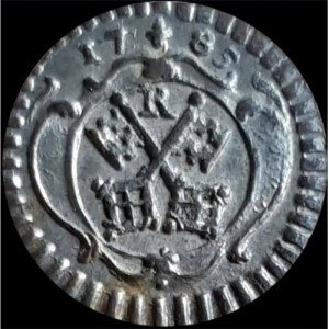 Аверс монеты Регенсбург, 1 пфенниг, 1785-1790