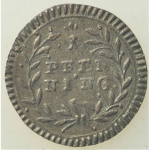 Реверс монеты Регенсбург, 1 пфенниг, 1791-1797